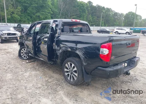 2018 Toyota Tundra Limited 5.7L V8 z USA, uszkodzony, nr VIN 5TFHY5F15JX720220